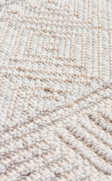 Eko Halı Cozy CZY 02 Grey Beige Bukle Hav Toz Vermez Modern Örgü Dokuma Makine Halısı