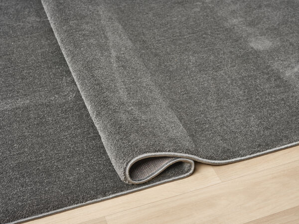 Seyran Halı Bali 4500 Antrasit Yumuşak Dokulu Halı Salon Mutfak Koridor Yolluk Dokuma Makine Halısı