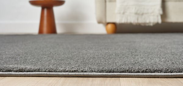 Seyran Halı Bali 4500 Antrasit Yumuşak Dokulu Halı Salon Mutfak Koridor Yolluk Dokuma Makine Halısı