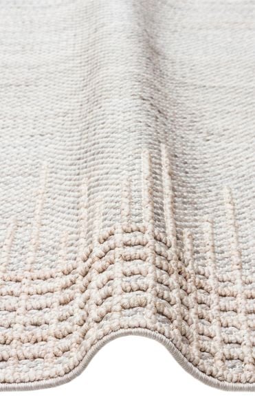 Eko Halı Cozy CZY 01 Grey Beige Bukle Hav Toz Vermez Modern Örgü Dokuma Makine Halısı