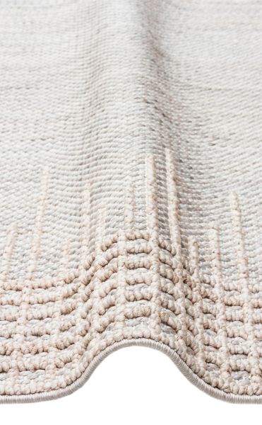 Eko Halı Cozy CZY 01 Grey Beige Bukle Hav Toz Vermez Modern Örgü Dokuma Makine Halısı