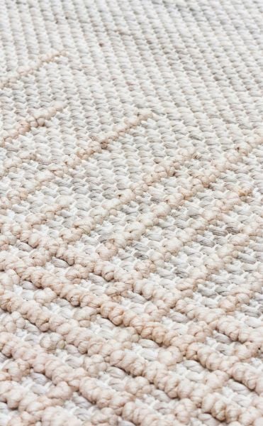 Eko Halı Cozy CZY 01 Grey Beige Bukle Hav Toz Vermez Modern Örgü Dokuma Makine Halısı