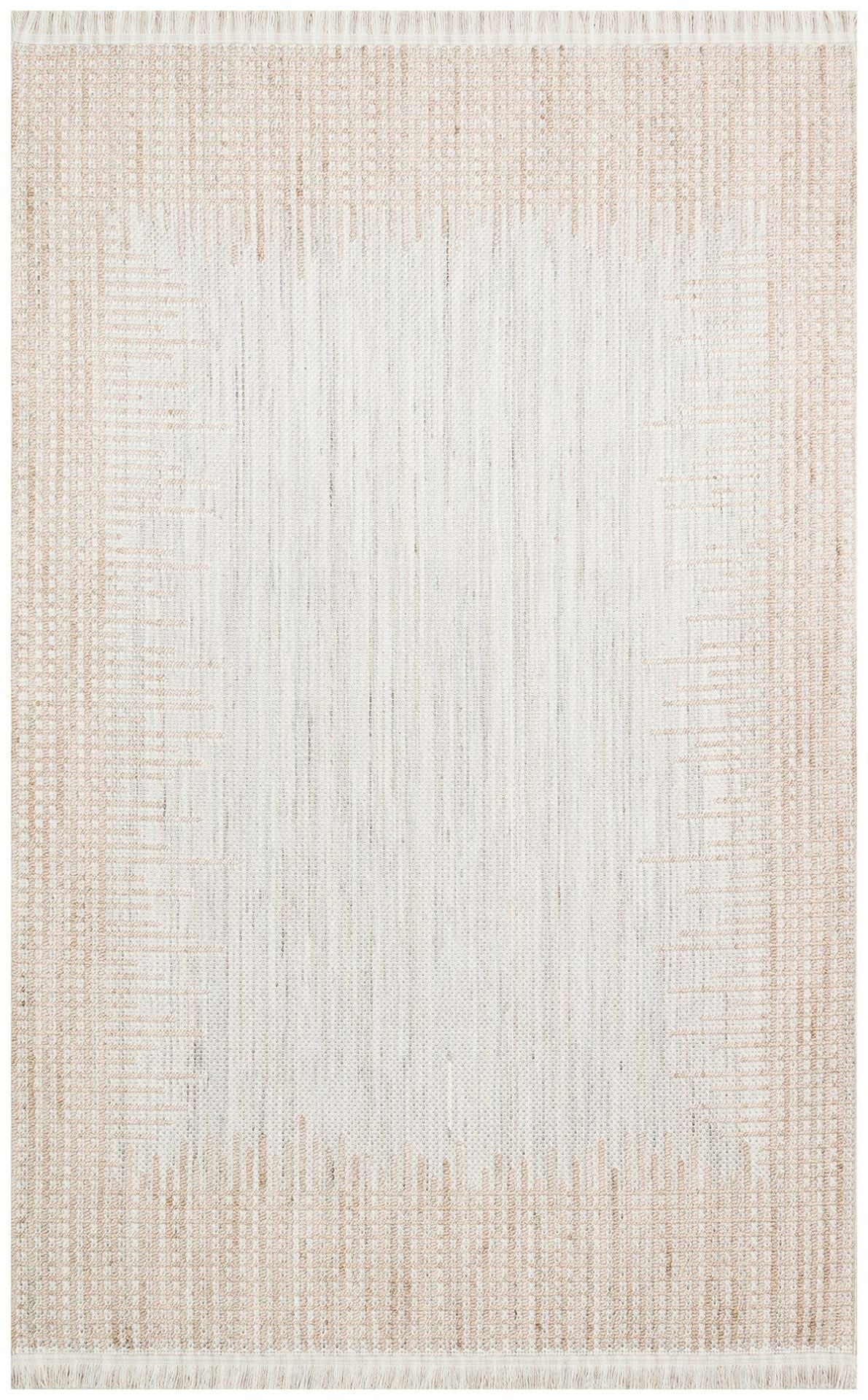 Eko Halı Cozy CZY 01 Grey Beige Bukle Hav Toz Vermez Modern Örgü Dokuma Makine Halısı