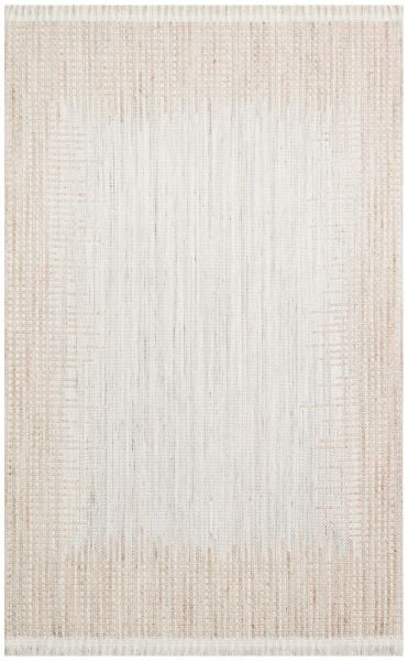 Eko Halı Cozy CZY 01 Grey Beige Bukle Hav Toz Vermez Modern Örgü Dokuma Makine Halısı