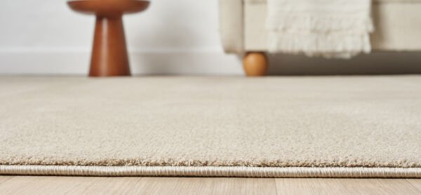 Seyran Halı Bali 4500 Bej Yumuşak Dokulu Halı Salon Mutfak Koridor Yolluk Dokuma Makine Halısı