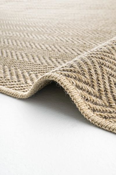 Seyran Halı 671 İndia Modern Jüt Dokulu Modern Kahverengi Halı Hasır Model Yolluk