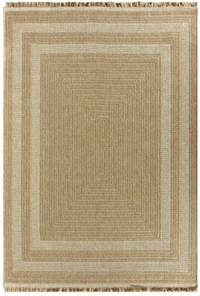 Seyran Halı 671 İndia Modern Jüt Dokulu Modern Kahverengi Halı Hasır Model Yolluk 100x150