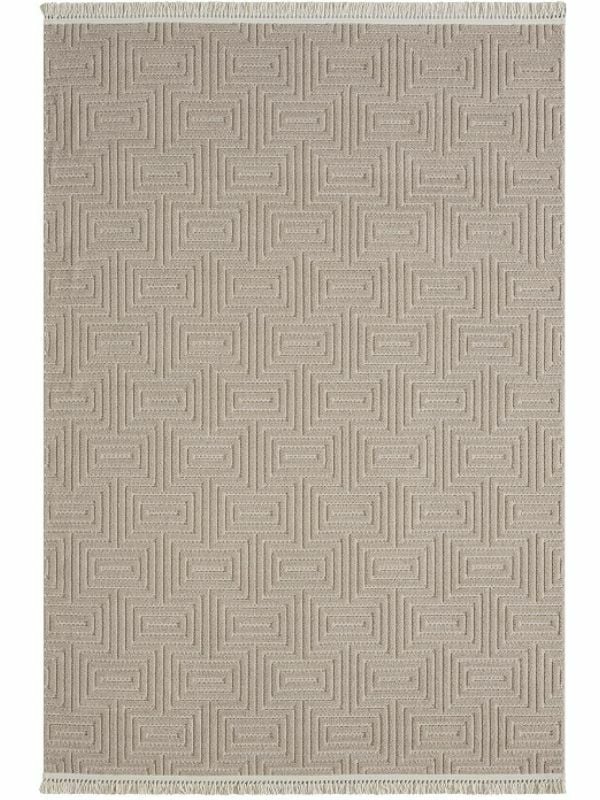 Seyran Halı Ruby 1150 Vizon Hav Toz Vermez Modern Yumuşak Tuşeli Salon Halısı