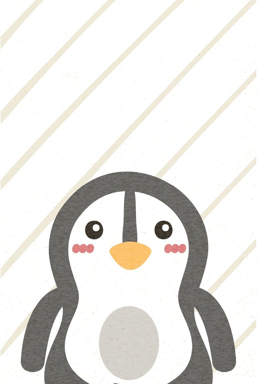 Cino 88 Sevimli Penguen Figürlü Çocuk Odası Oyun Halısı