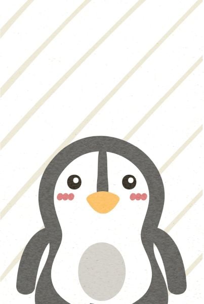 Cino 88 Sevimli Penguen Figürlü Çocuk Odası Oyun Halısı