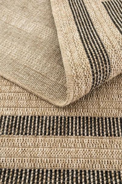 Seyran Halı 668 İndia Modern Jüt Dokulu Modern Kahverengi Halı Hasır Model Yolluk