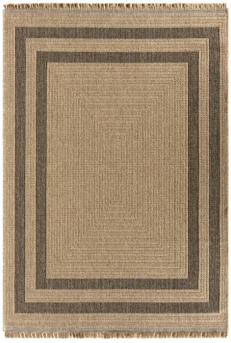 Seyran Halı 668 İndia Modern Jüt Dokulu Modern Kahverengi Halı Hasır Model Yolluk