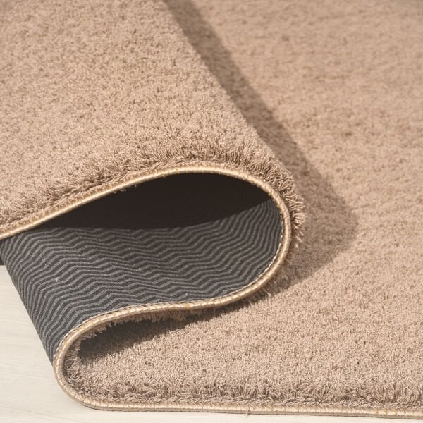Crea Halı Maris MR080 Shaggy Halı Yumuşak Tüylü Kaymaz Taban Modern Yolluk Salon Halısı Kahverengi My Crea Home