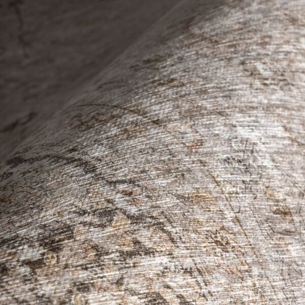 Atelier 504 Soft Greige Eskitme Vintage Antre Hol Halısı Etnik Dokuma Otantik Özel Ölçü Yolluk