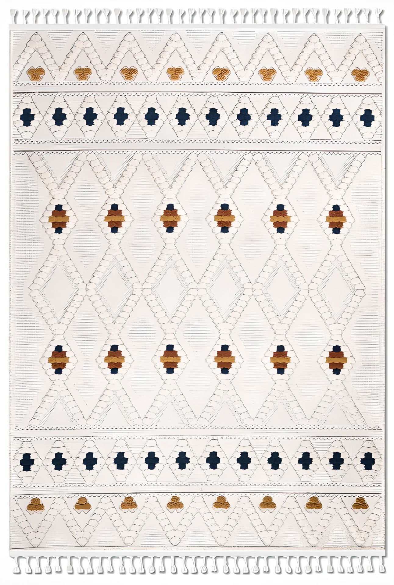 Crea Halı Liza 18502 Özel Kabartmalı Hav Toz Vermez Salon Halısı My Crea Home