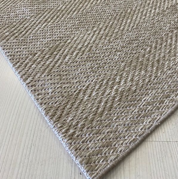 Reform Halı Elit Sisal 7353 K. Bej Sisal Halı Hav Toz Vermez Modern Salon Halısı Yolluk