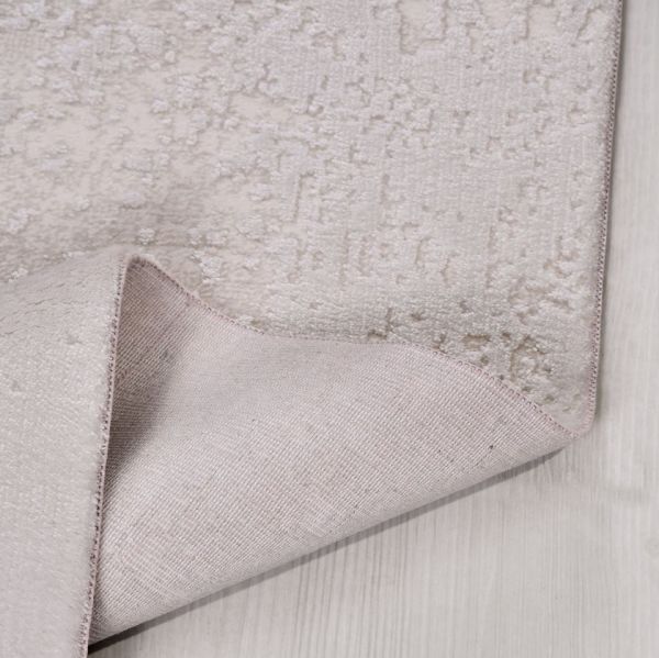 Crea Halı Etna EL04K Akrilik Dokuma Modern Klasik Beyaz Salon Halısı My Crea Home