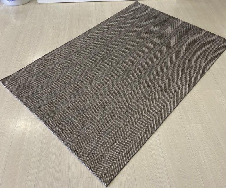 Reform Halı Elit Sisal 7351 Gri Sisal Halı Hav Toz Vermez Modern Salon Halısı Yolluk