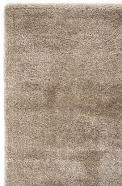 Eko Halı Lotto LT Plain Beige Yumuşak Dokulu Modern Hav Vermez Shaggy Halı