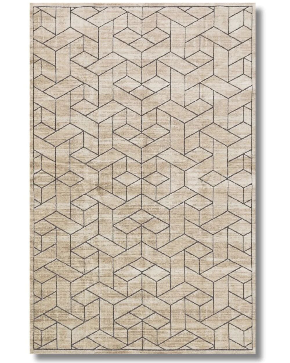 Drom Pamuk Dokuma Taban Makinede Yıkanabilen Kilim Kaymaz Şönil Geometrik Halı