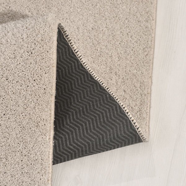 Crea Halı Maris MR109 Shaggy Halı Yumuşak Tüylü Kaymaz Taban Modern Yolluk Salon Halısı Silver Bej My Crea Home