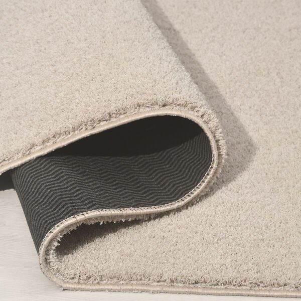 Crea Halı Maris MR109 Shaggy Halı Yumuşak Tüylü Kaymaz Taban Modern Yolluk Salon Halısı Silver Bej My Crea Home