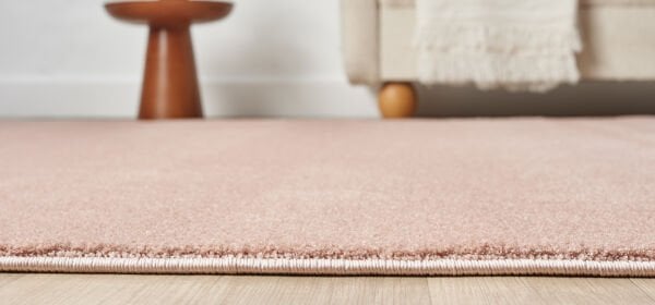 Seyran Halı Bali 4500 Pembe Yumuşak Dokulu Halı Salon Mutfak Koridor Yolluk Dokuma Makine Halısı