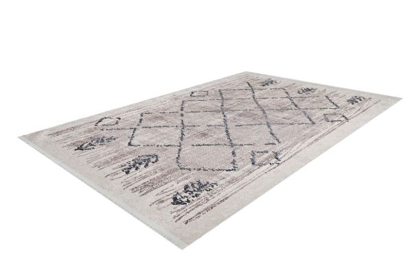 Halımax Dara 022 Yıkanabilir Kaymaz Dokuma Tabanlı Otantik Modern Halı 160x230