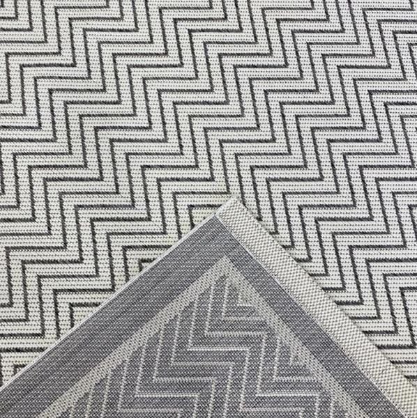 Reform Halı 9718 Gri Beyaz Jüt Sisal Toz Vermez Modern Salon Halısı Yolluk Hol Kilim