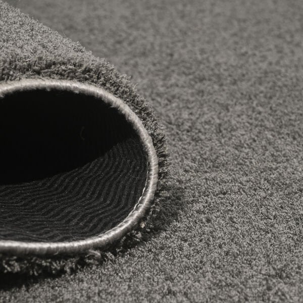 Crea Halı Maris MR121 Shaggy Halı Yumuşak Tüylü Kaymaz Taban Modern Yolluk Salon Halısı Dark Grey My Crea Home