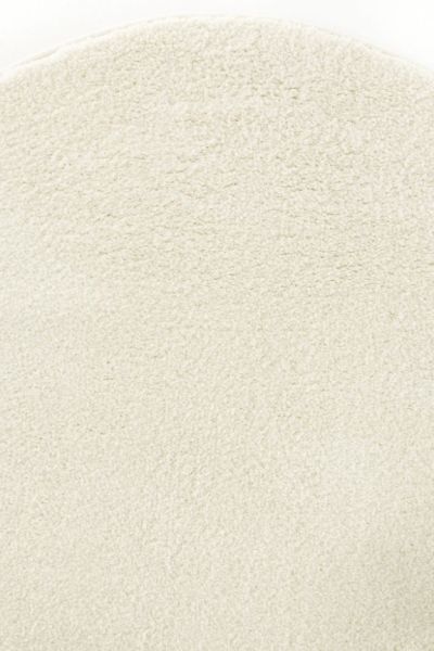 Eko Halı Lotto LT Plain Cream Yumuşak Dokulu Modern Hav Vermez Yuvarlak Shaggy Halı