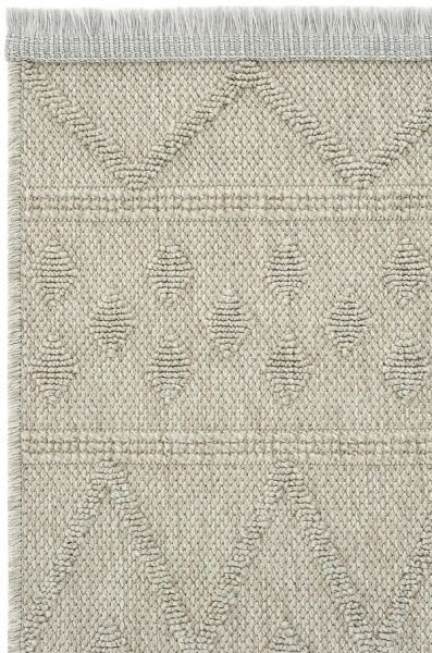 Seyran Halı Loopy 620 Gri Hasır Dokuma Modern Halı Jüt Dokulu Yolluk