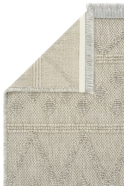 Seyran Halı Loopy 620 Gri Hasır Dokuma Modern Halı Jüt Dokulu Yolluk