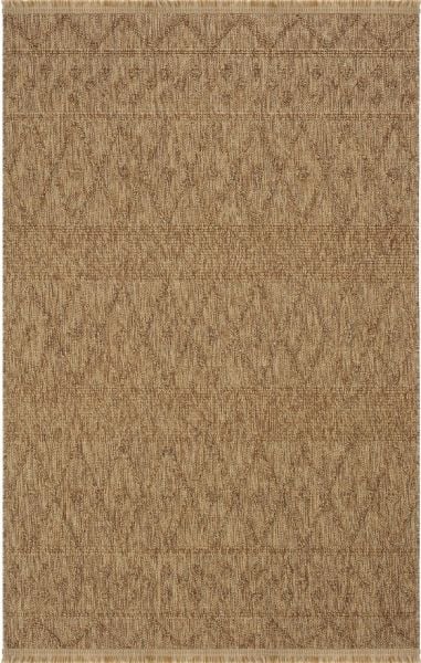 Seyran Halı Loopy 620 Kahve Hasır Dokuma Modern Halı Jüt Dokulu Yolluk