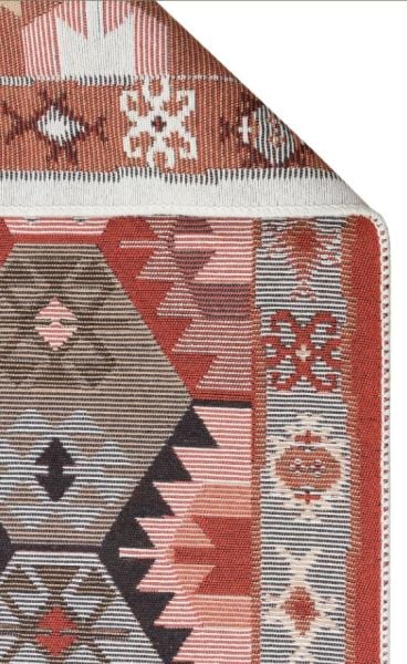 Eko Halı Arya 42 Çift Taraflı Yıkanabilir Multi Kilim Hav Toz Vermez Yolluk Mutfak Halısı