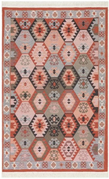 Eko Halı Arya 42 Çift Taraflı Yıkanabilir Multi Kilim Hav Toz Vermez Yolluk Mutfak Halısı