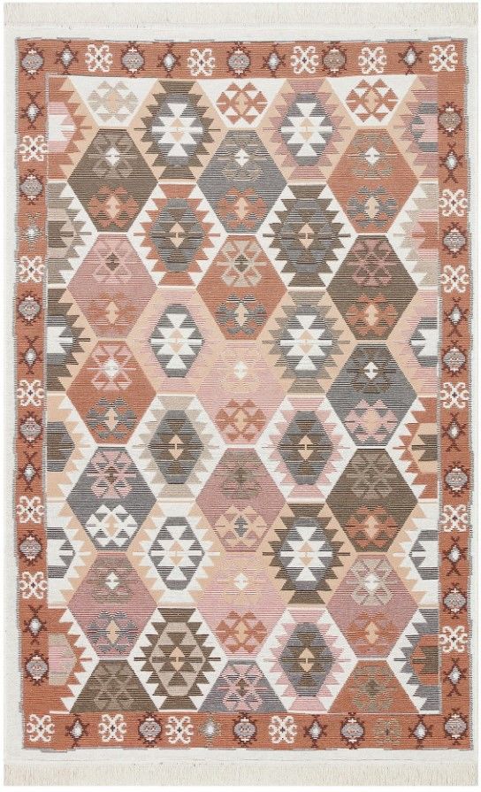 Eko Halı Arya 42 Çift Taraflı Yıkanabilir Multi Kilim Hav Toz Vermez Yolluk Mutfak Halısı