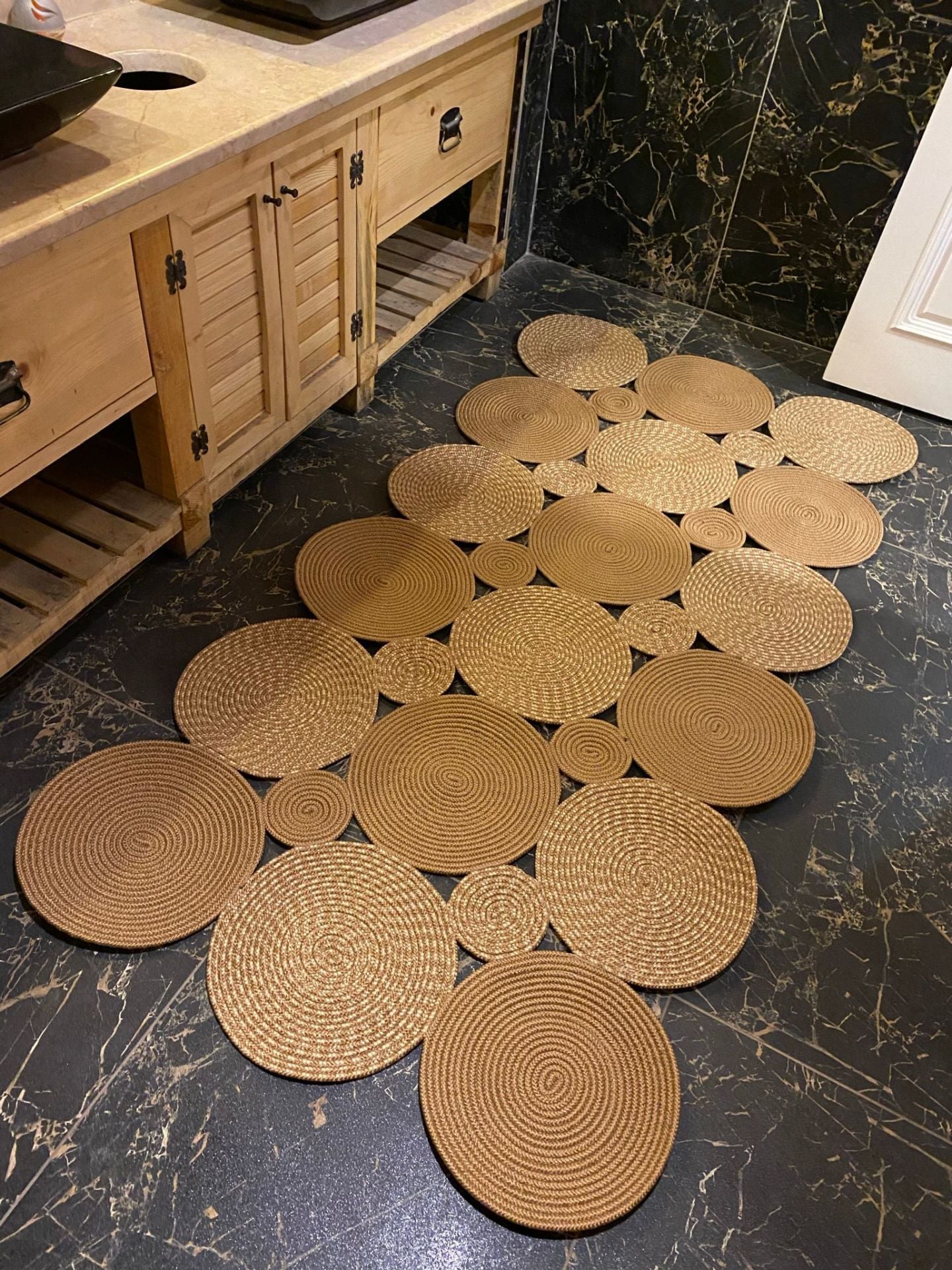 Milda 75 Jüt Hasırlı El Örgüsü Çift Taraflı Kilim Dikdörtgen Jüt Halı 90x300