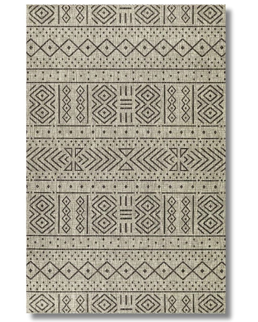 Drom Pamuk Dokuma Taban Makinede Yıkanabilen Kilim Kaymaz Şönil Nordic Modern Halı