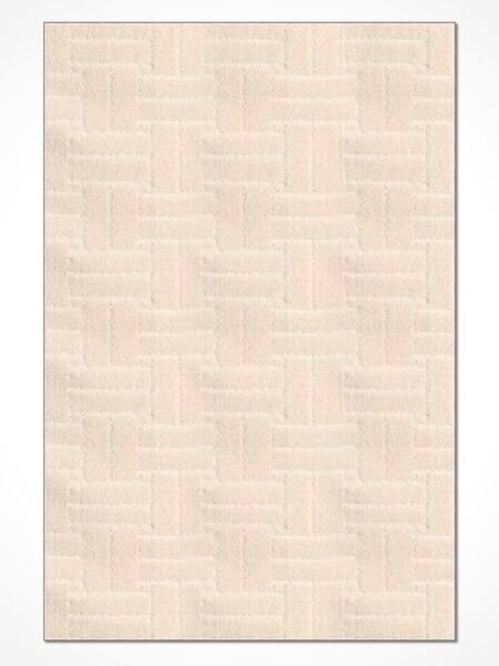 Crea Halı Mood MP1001 Shaggy Halı Yumuşak Tüylü Kaymaz Taban Modern Yolluk Salon Halısı Krem My Crea Home