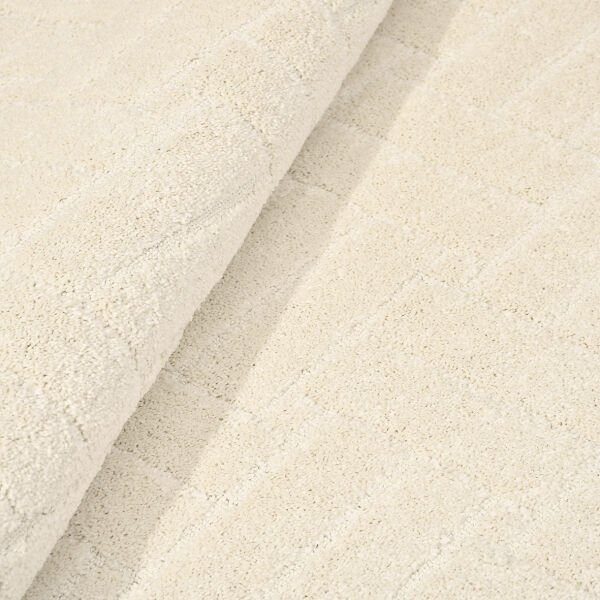 Crea Halı Mood MP1001 Shaggy Halı Yumuşak Tüylü Kaymaz Taban Modern Yolluk Salon Halısı Krem My Crea Home