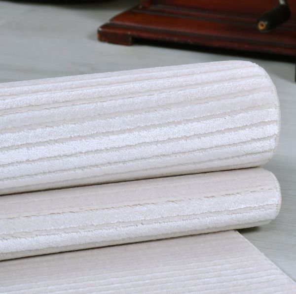 Crea Halı Klein 2310AK Beyaz Akrilik Dokuma Modern Salon Halısı My Crea Home