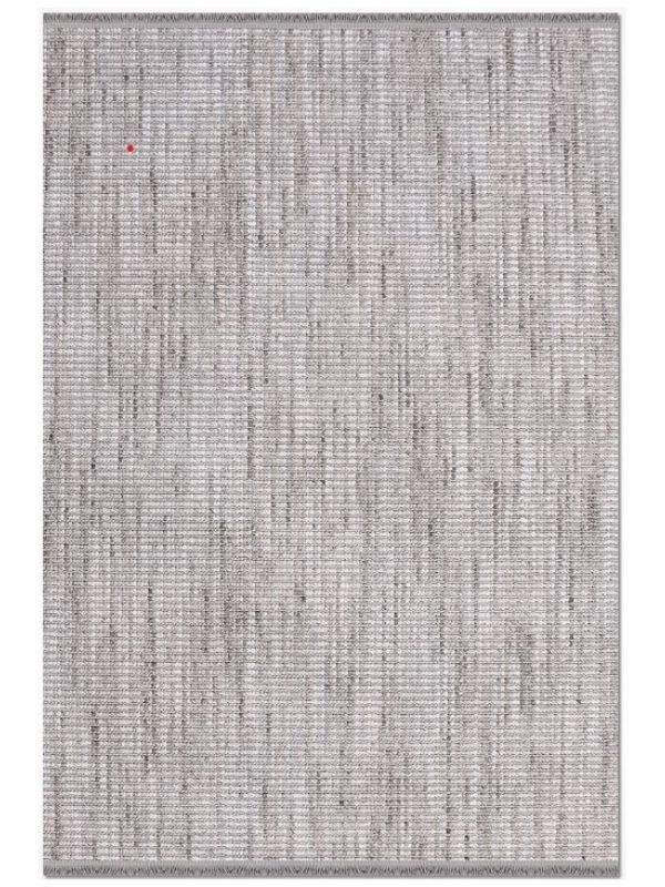 Crea Halı Cunda CE01K Gri Bukle Dokuma Modern Salon Halısı Mutfak Halısı Yolluk