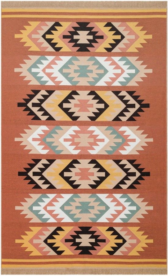Eko Halı Arya 39 Çift Taraflı Yıkanabilir Multi Kilim Hav Toz Vermez Yolluk Mutfak Halısı