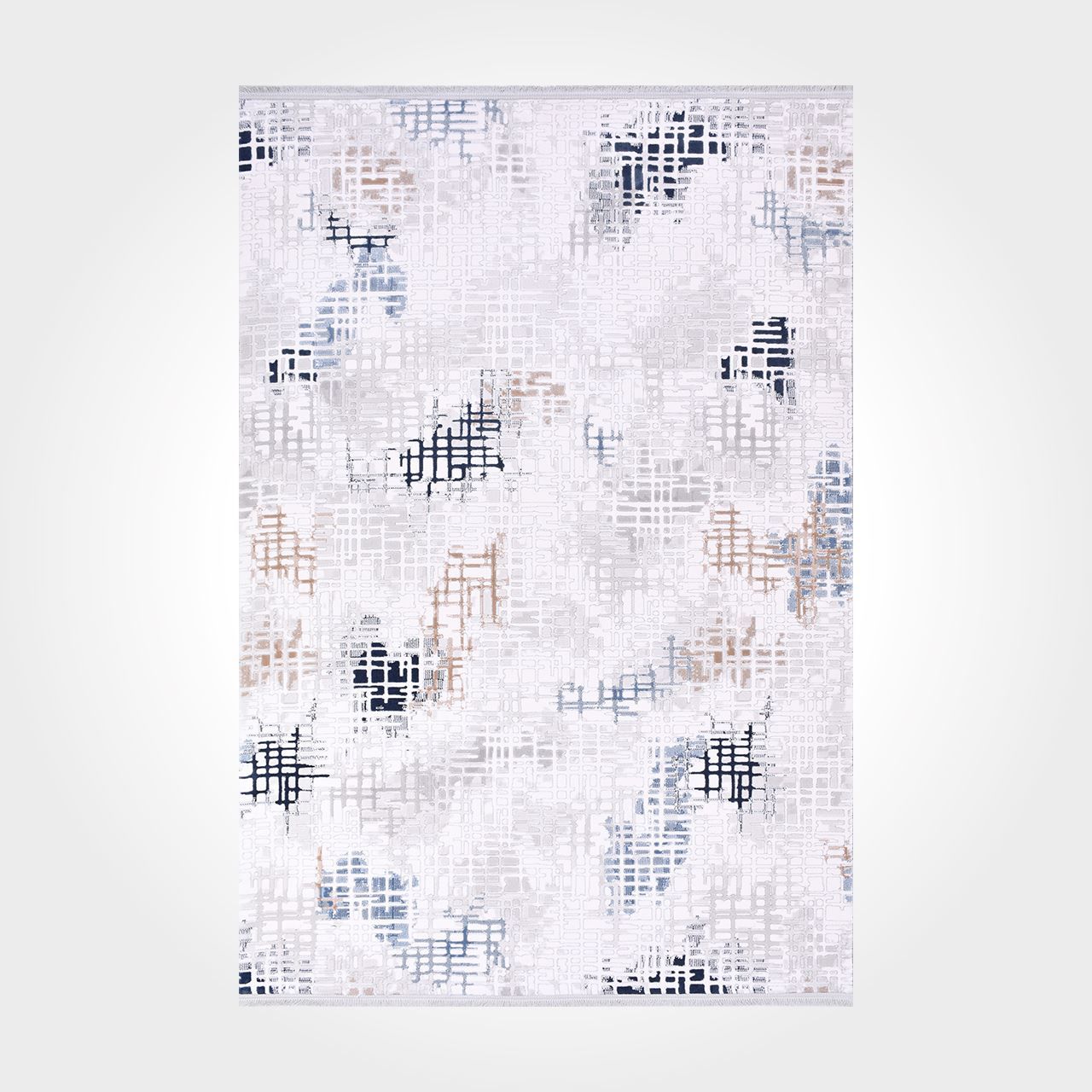 Crea Halı Cosmos Koleksiyonu 7632A Triko Akrilik İplik Modern Dokuma Halı My Crea Home 100x300