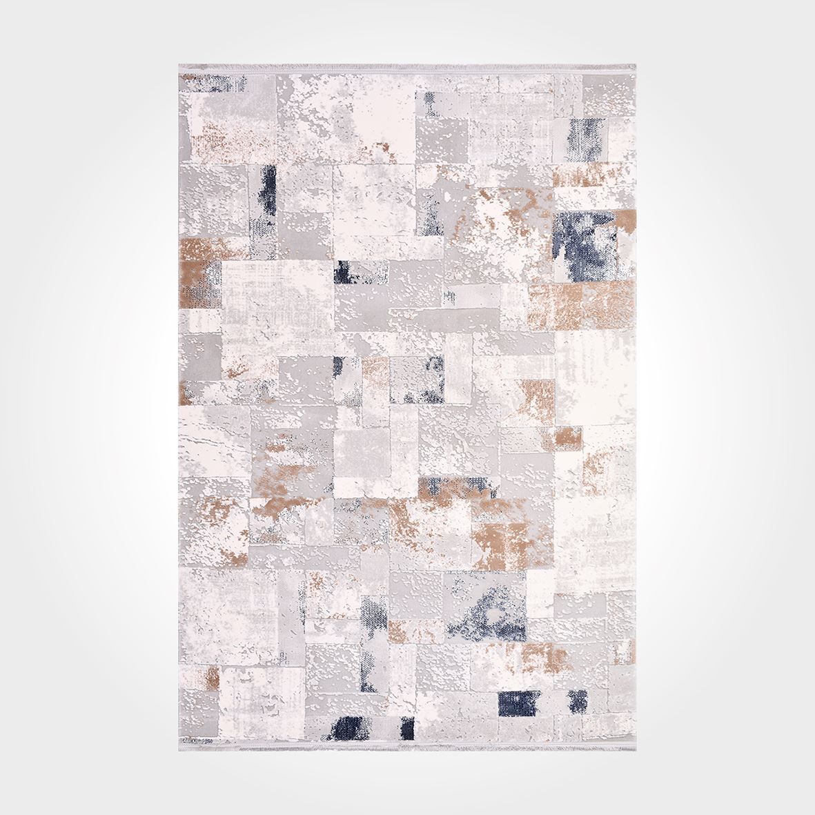 Crea Halı Cosmos Koleksiyonu 7638A Triko Akrilik İplik Modern Dokuma Halı My Crea Home 80x150