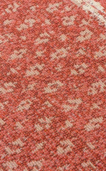 Eko Halı Arya 37 Çift Taraflı Yıkanabilir Krem Kiremit Kilim Hav Toz Vermez Yolluk Mutfak Halısı