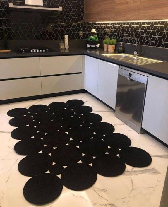 Milda 86 Siyah Jüt Hasırlı El Örgüsü Çift Taraflı Kilim Dikdörtgen Jüt Halı 100x150