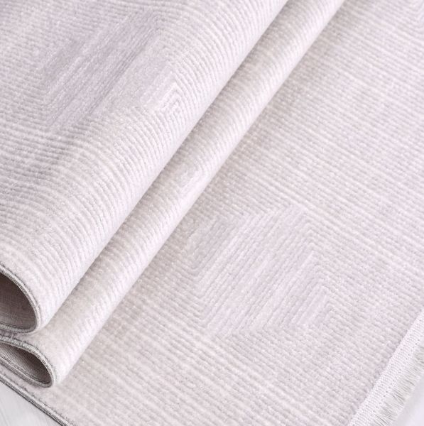 Crea Halı Klein 2312AK Gri Akrilik Dokuma Modern Salon Halısı My Crea Home