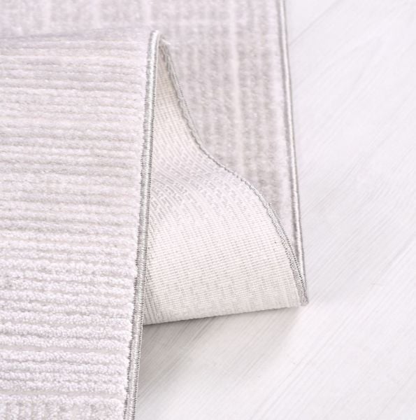 Crea Halı Klein 2312AK Gri Akrilik Dokuma Modern Salon Halısı My Crea Home